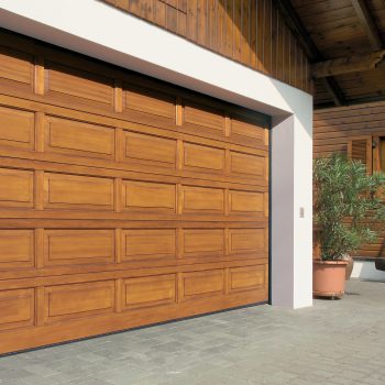 Wooden Sectional Garage Door